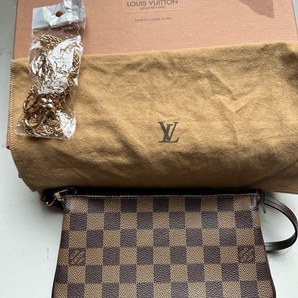 Louis Vuitton Pochette accessories Navona Damien Ebene crossbody - Picture 5 of 6